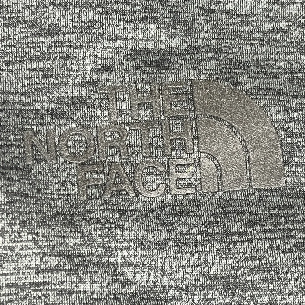 The North Face Skyline Half Zip Fleece Jacket Men XL Dark Grey Heather Logo‎ NWT